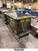 (1) Jesco .33 YD. Cubic Capacity Self-Dumping Forklift Hopper