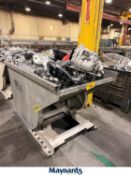 (1) 36'' x58'' x 30'' Depth Wright Self-Dumping Forklift Hopper