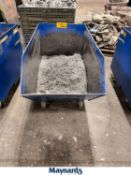(1) Vestil H-50-MD Medium-Duty Low-profile Self Dumping Steel Hopper