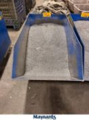 (1) Vestil H-50-MD Medium-Duty Low-profile Self Dumping Steel Hopper