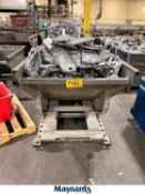 (1) 36'' x58'' x 30'' Depth Wright Self-Dumping Forklift Hopper
