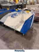 (1) Vestil H-50-MD Medium-Duty Low-profile Self Dumping Steel Hopper
