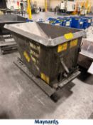 (1) Jesco .33 YD. Cubic Capacity Self-Dumping Forklift Hopper