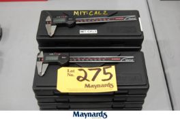 MITUTOYO AND MAHR DIGIMATIC CALIPERS