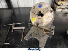 3-jaw chuck with stand