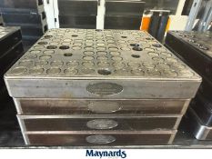 (4) FCS work holding sub-plates/clamping grids.