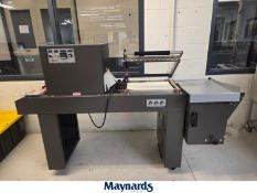 2021 PREFERRED PACKAGING #PP1519 COMBO L-BAR SEALER AND HEAT SHRINK TUNNEL SYSTEM