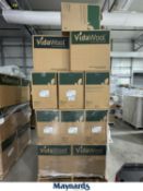 LOT OF OWENS CORNING VIDAWOOL BLACK 190 W/HOLE 6X6X5.2 (48/BOX, 20 BOXES)