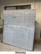 LOT OF ROLLING AND WALLMOUNT WHITEBOARDS