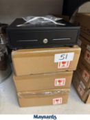 VOLCORA AUTO OPEN CASH DRAWER (NEW IN BOX)