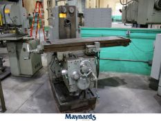 Kearney & Trecker 315 S-15 Horizontal Milling Machine