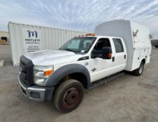 2011 Ford F450 XL Super Duty Utility Crew Cab Truck