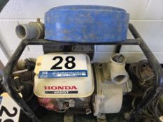 Honda WB20XT Water Pump, 2