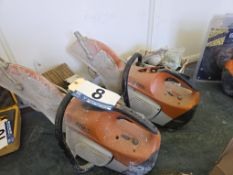 (2) Stihl TS420 Cutquik Cutoff Saws, Need Repair