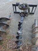 CAT A19B Hydraulic Auger Attachment