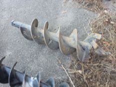 (2) Heavy-Duty Auger Bits Square Drive, Replaceable Teeth