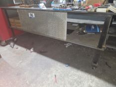 Rolling Fabrication Table, 4x8, Composite Top