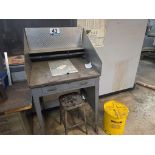 Shop Order Bench, Stool, and Just rite Oily Waste Can