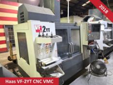 2018 Haas VF-2YT CNC Vertical Machining Center