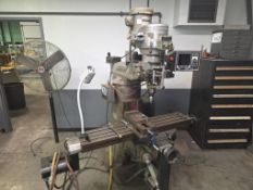 1992 Bridgeport 2HP Proto Trak MX2 Vertical Milling Machine
