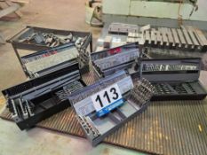 (5) Drill Bit Assortment Sets