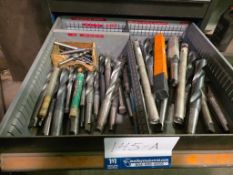 Drawer Lot: Industrial Drill Bit and Reamer Assortment