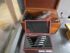 Outside Micrometers: (8) Brown/Sharpe and (5) Starrett