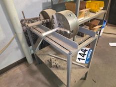 Industrial Lathe Chucks, Heavy-Duty, with Metal Utility Stand