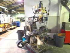 1996 Acer Ultima 3VKH Vertical Milling Machine with DRO