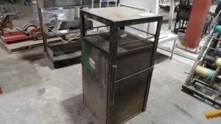 Industrial Storage Cabinet, Two-Tier