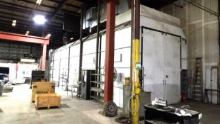 Industrial Paint Booth - Large, Drive-Through, Advanced Filtration