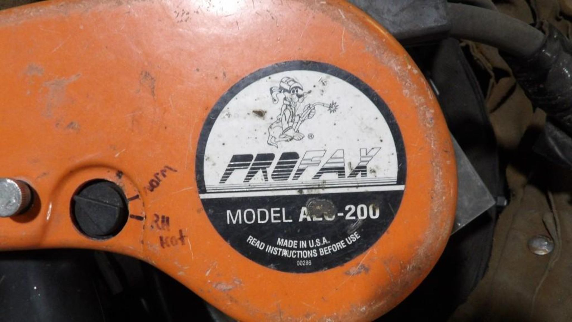 Miller SPOOLMATE 200 DC Arc Welding Power Source -PROFAX AJG-200 Spool Gun Included - Image 6 of 6