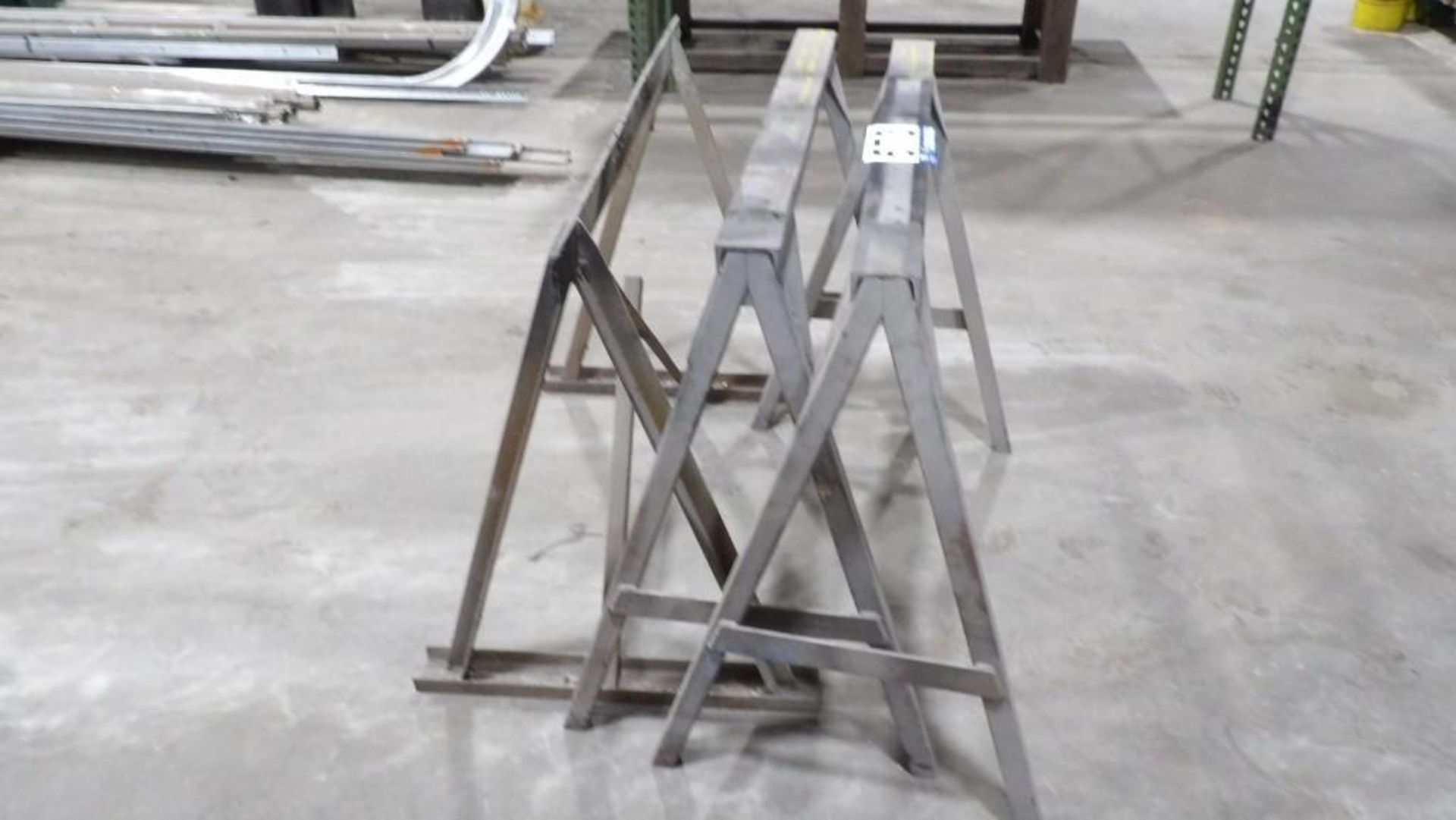 Three Metal Support Stands - Image 3 of 4
