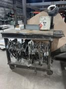 Metal Work Table/ Clamps