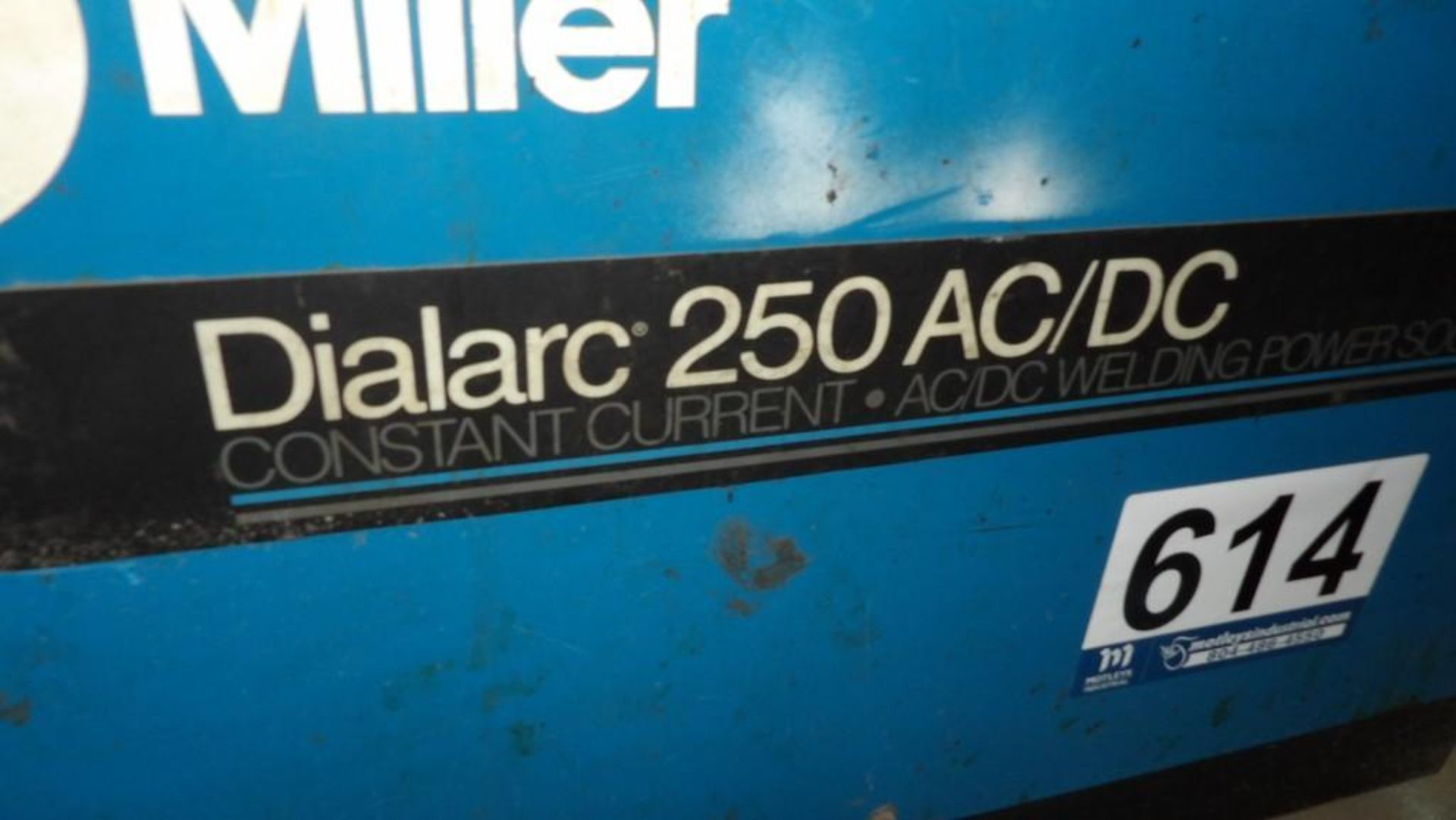 Miller Dialarc 250 AC/DC Constant Current Arc Welding Power Source with Cables - Image 3 of 6