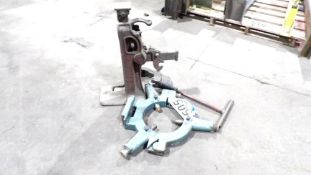 Simplex Mechanical Jack and Pipe Threading Die Stock - Heavy-Duty Industrial Tool Lot