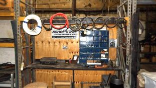 NEXIQ Pro-Link Plus Diagnostic Tool, Wilton Vise, Industrial Workbench with Hoses & Fittings