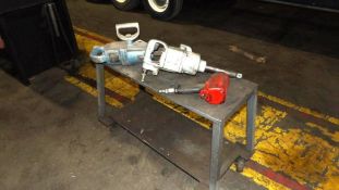 Ingersoll Rand, Chicago Pneumatic Air Impact Wrenches - Rolling Utility Cart