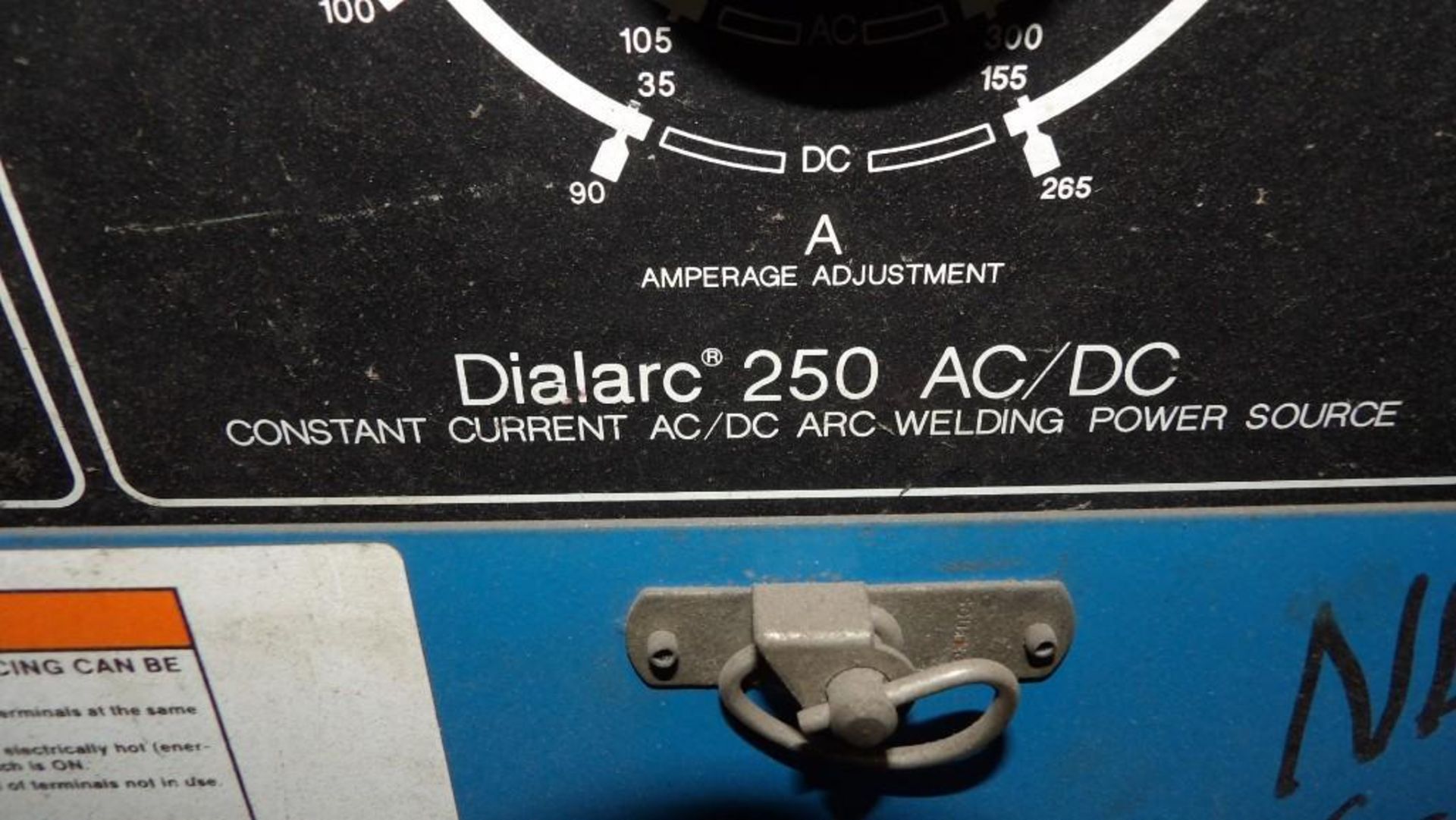 Miller Dialarc 250 AC/DC Constant Current Arc Welding Power Source with Cables - Image 2 of 6