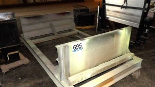 Metal Fabrication Cart - Heavy Duty, Wheeled Base