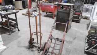 Hand Trucks - Upright and Dispensing Drum Dolly, Lot of Two
