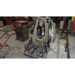 Wire and Cable Storage Rack - Assorted Wires, Flexible Conduit, Multi-Level Design, Various Colors