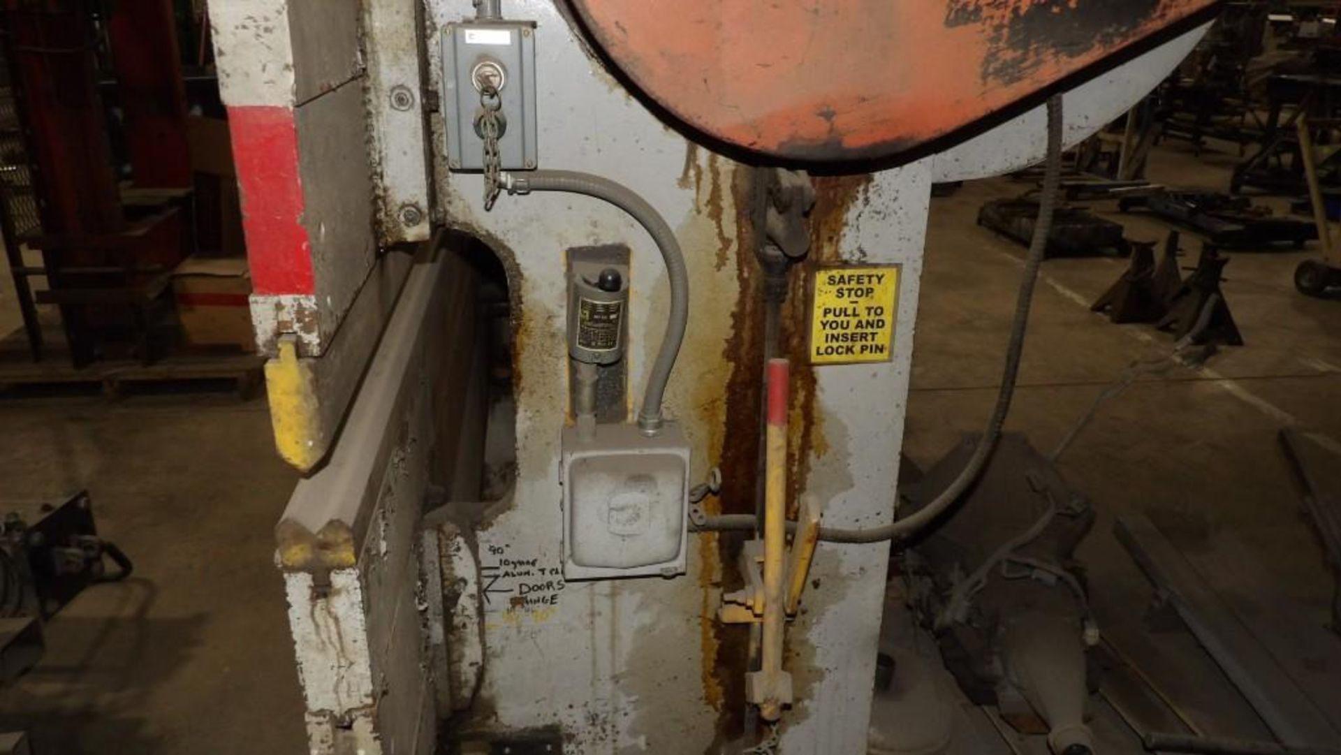 Dreis & Krump Chicago 338 Sp Mechanical Press Brake - Image 10 of 10