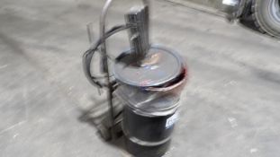 Mobile Grease Dispenser - Hand Truck, Pump System, Hose