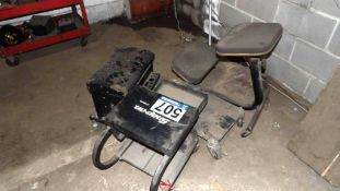 Snap-on Rolling Mechanic's Seats, 3-Drawer Tool Chest