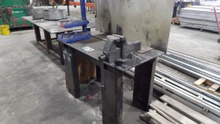 Heavy-Duty Workbench with Vise