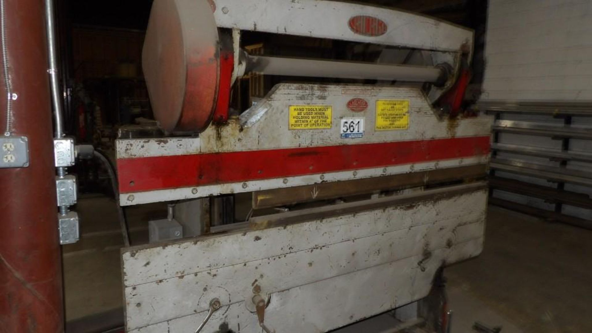 Dreis & Krump Chicago 338 Sp Mechanical Press Brake - Image 3 of 10