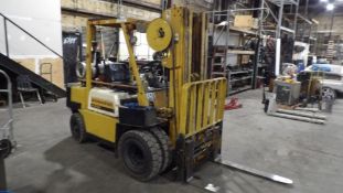 Komatsu FG25-8 Industrial Forklift, LPG Powered, Solid Pneumatic Tires