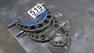 Large Micrometer Set - Precision Measuring Tools, Assorted Sizes