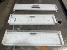 Knapheide - (2) Reading White Truck Bed Tailgate